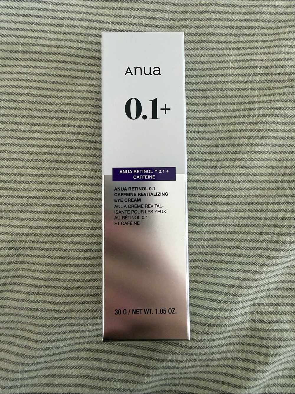 ANUA Retinol Caffeine Revitalizing Eye Cream